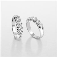 Anello Giorgio Visconti Donna in Oro bianco Diamante AB15305E